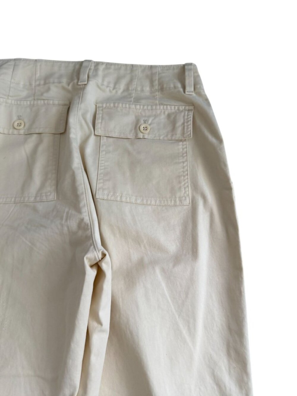 GAP High Rise Yellow Girlfriend Chinos Pants Size 0 - Picture 2 of 8